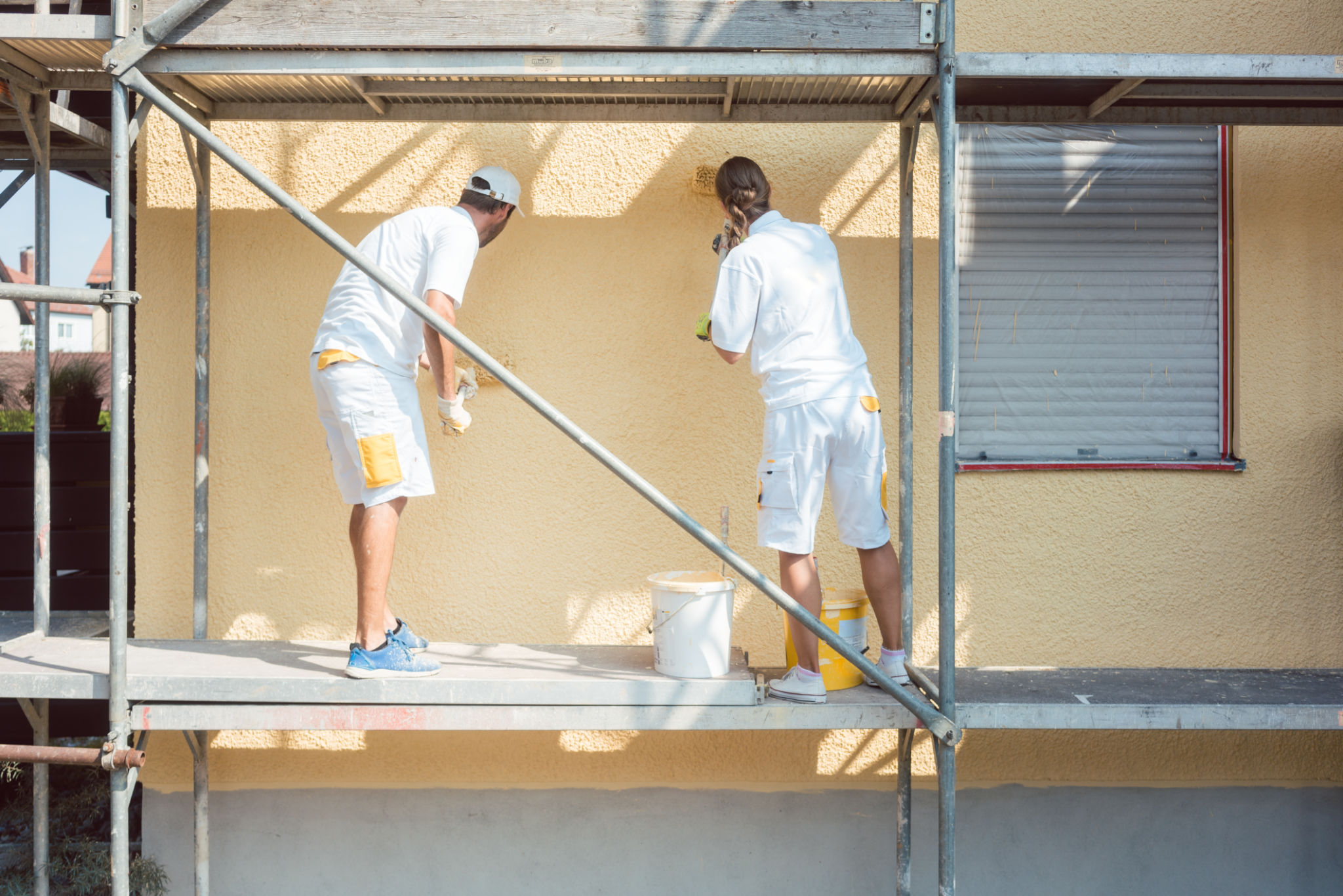 Denver home with fresh exterior paint